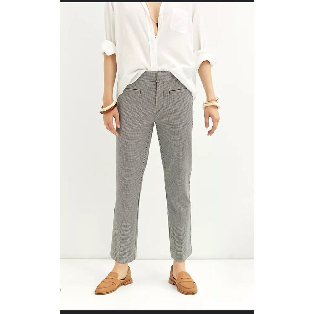 Anthropologie Essential Crop Flare Pull On Pants Women's Size 2